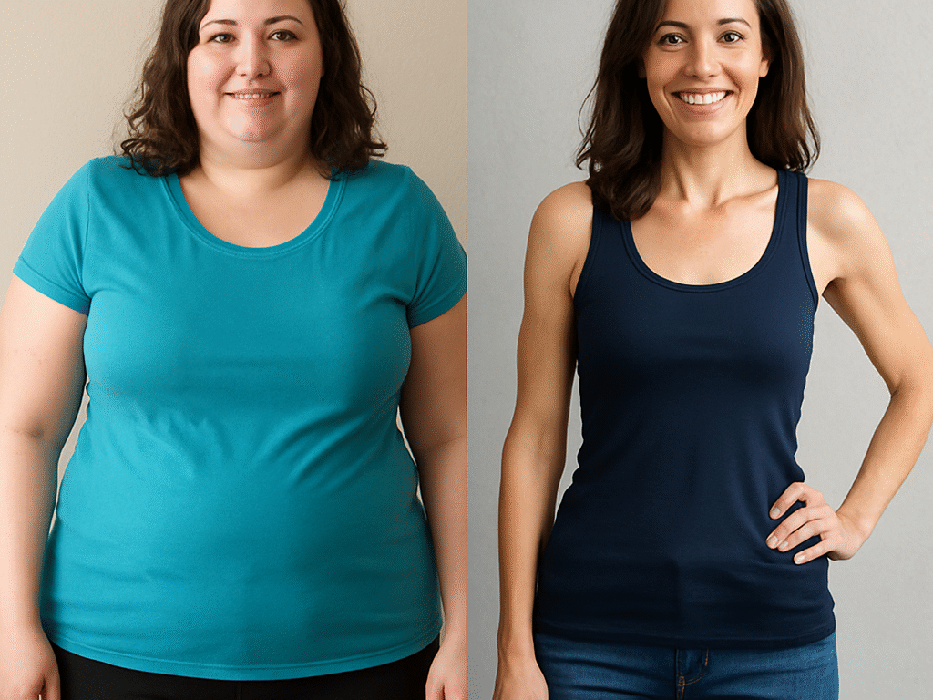 Inspirerende succesverhalen van mensen die afvielen